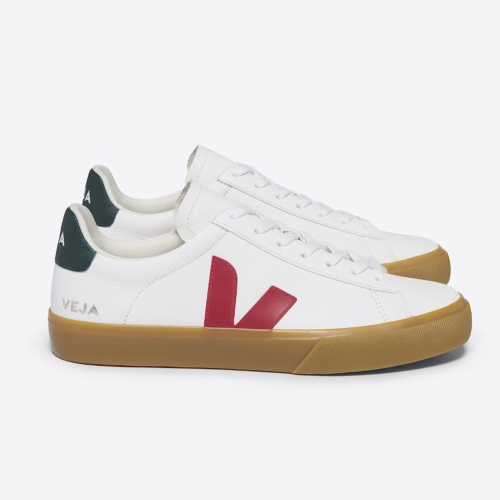 Veja Campo Leather White Pekin Poker Natural Sneaker